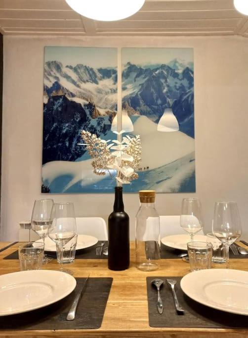 Bel Appartement Familial Et Cosy Saint-Gervais-les-Bains Bagian luar foto